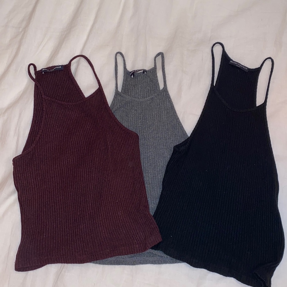 3 Brandy Melville Tanks